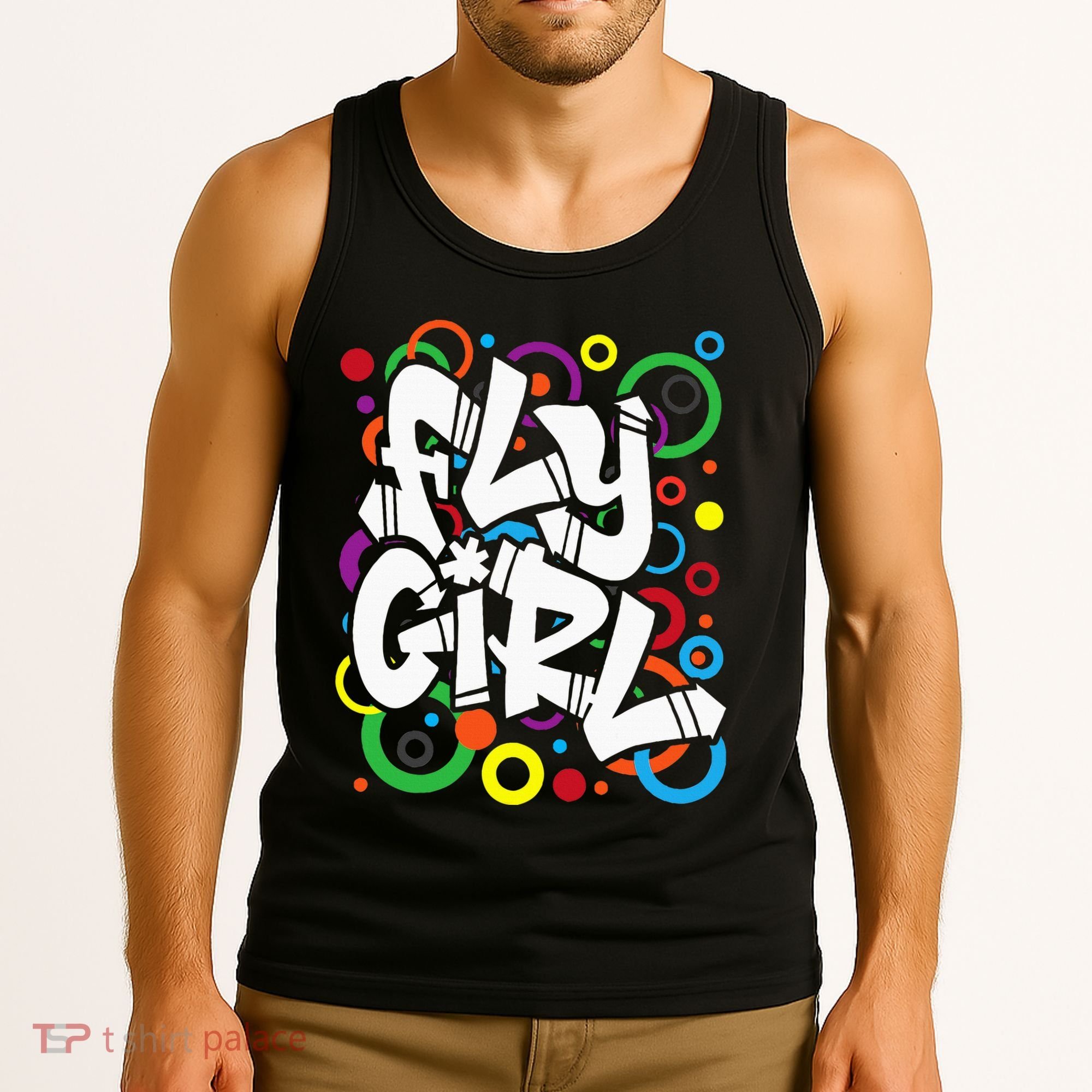 Fly Girl 80s 90s Old School Bgirl Hip Hop Tank Top