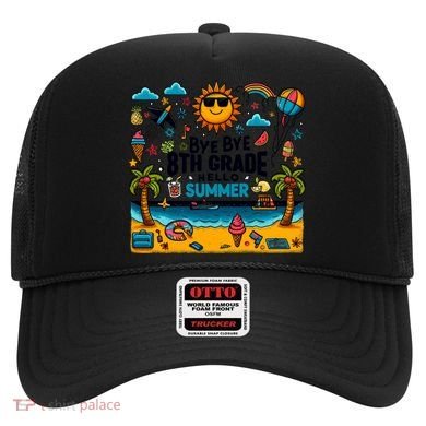 Funny Goodbye 8th Grade Hello Summer Meaningful Gift Hat