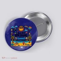 Funny Goodbye 8th Grade Hello Summer Meaningful Gift Button thumb 0