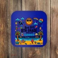 Funny Goodbye 8th Grade Hello Summer Meaningful Gift Coaster thumb 0