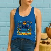 Funny Goodbye 8th Grade Hello Summer Meaningful Gift Women's Tank Top thumb 2