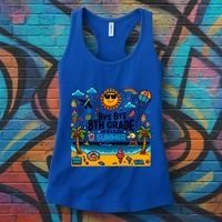 Funny Goodbye 8th Grade Hello Summer Meaningful Gift Women's Tank Top thumb 3
