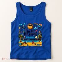 Funny Goodbye 8th Grade Hello Summer Meaningful Gift Tank Top thumb 2