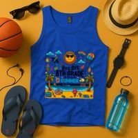 Funny Goodbye 8th Grade Hello Summer Meaningful Gift Tank Top thumb 4