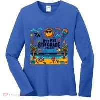 Funny Goodbye 8th Grade Hello Summer Meaningful Gift Women's Long Sleeve Shirt thumb 0