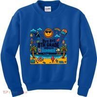 Funny Goodbye 8th Grade Hello Summer Meaningful Gift Kids Sweatshirt thumb 0