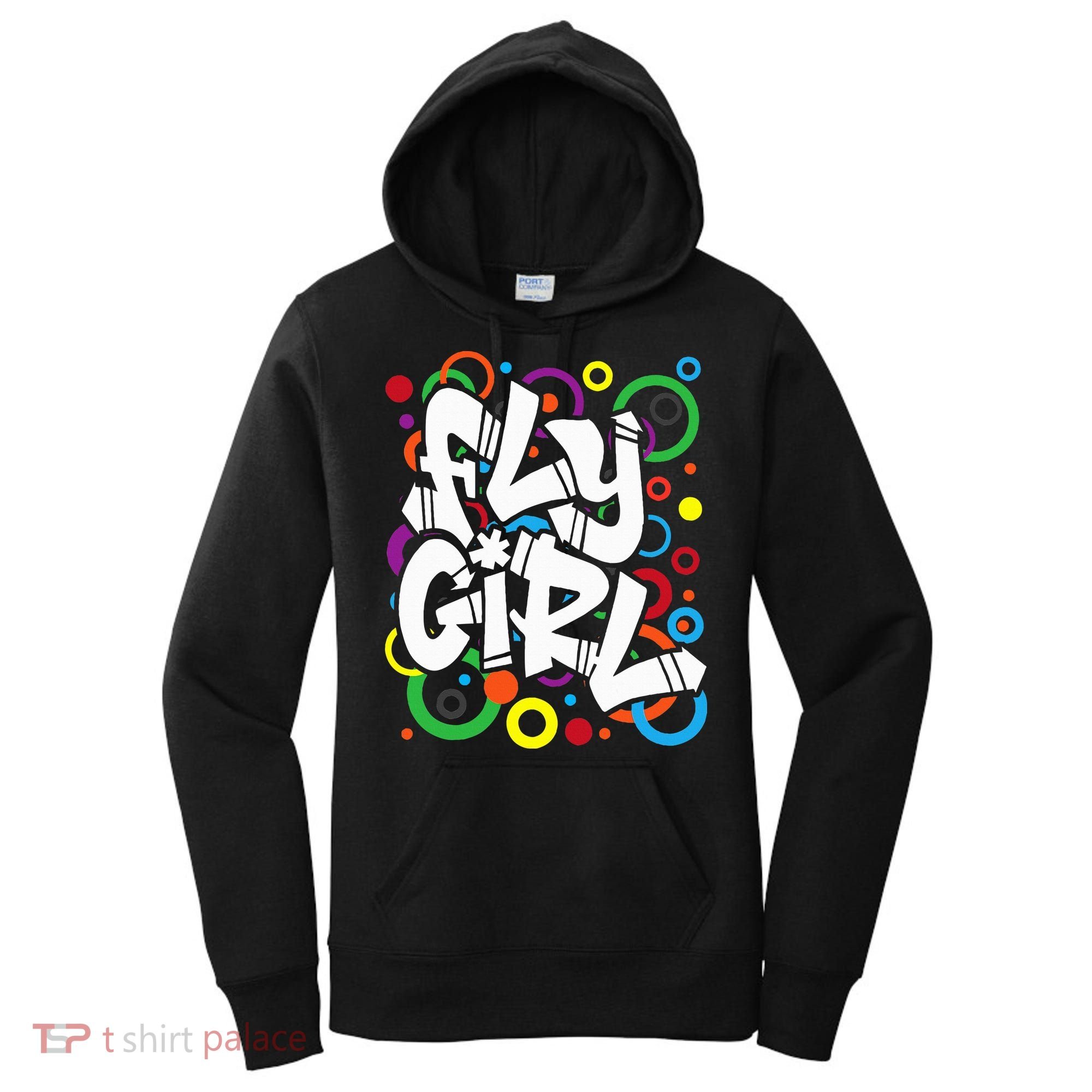 Fly Girl 80s 90s Old School Bgirl Hip Hop Women's Hoodie