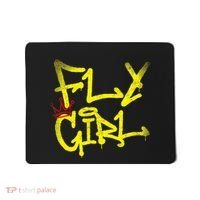 Fly Girl 80s 90s Rap B Girl Old School Hip Hop Graffiti Mousepad thumb 0