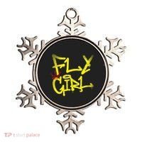Fly Girl 80s 90s Rap B Girl Old School Hip Hop Graffiti Ornament thumb 0