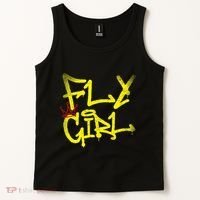 Fly Girl 80s 90s Rap B Girl Old School Hip Hop Graffiti Tank Top thumb 2