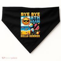 Funny Goodbye 8th Grade Hello Summer Gift USA-Made Doggie Bandana thumb 0