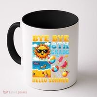 Funny Goodbye 8th Grade Hello Summer Gift Coffee Mug thumb 0
