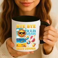 Funny Goodbye 8th Grade Hello Summer Gift Coffee Mug thumb 3