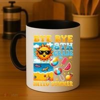 Funny Goodbye 8th Grade Hello Summer Gift Coffee Mug thumb 4