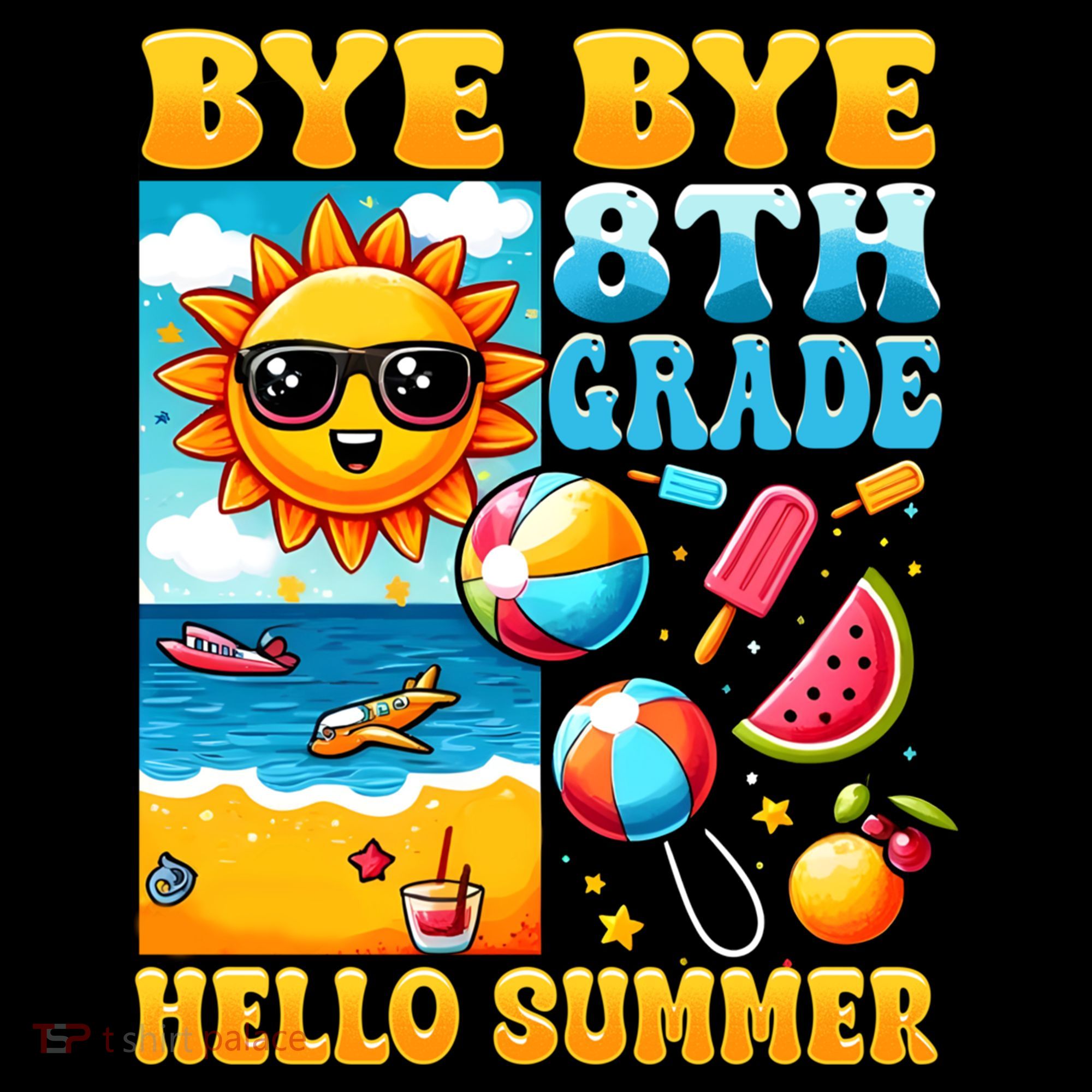Funny Goodbye 8th Grade Hello Summer Gift Coffee Mug
