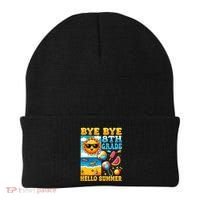 Funny Goodbye 8th Grade Hello Summer Gift Beanie thumb 0