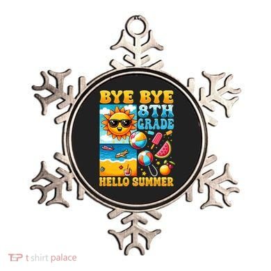 Funny Goodbye 8th Grade Hello Summer Gift Ornament
