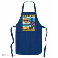 Funny Goodbye 8th Grade Hello Summer Gift Apron thumb 0