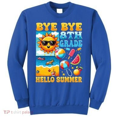 Funny Goodbye 8th Grade Hello Summer Gift Sweatshirt