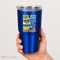 Funny Goodbye 8th Grade Hello Summer Gift Tumbler thumb 2