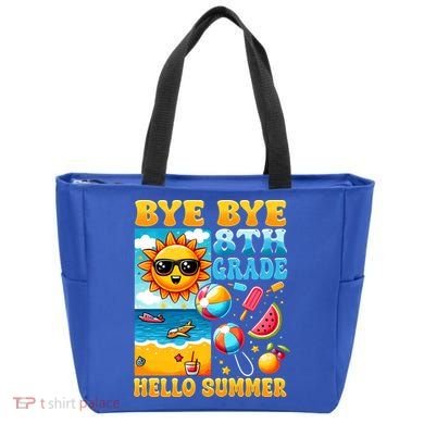 Funny Goodbye 8th Grade Hello Summer Gift Tote Bag