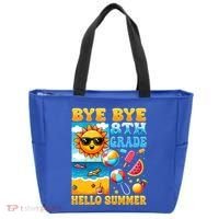 Funny Goodbye 8th Grade Hello Summer Gift Tote Bag thumb 0