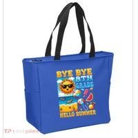 Funny Goodbye 8th Grade Hello Summer Gift Tote Bag thumb 2