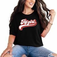 Fly Girl 80s 90s Old School Hip Hop Comfort Colors T-Shirt thumb 0