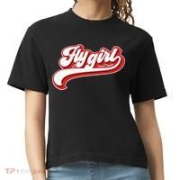 Fly Girl 80s 90s Old School Hip Hop Comfort Colors Boxy T-Shirt thumb 0