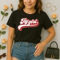 Fly Girl 80s 90s Old School Hip Hop Comfort Colors Boxy T-Shirt thumb 2