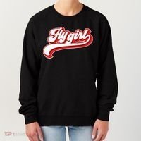 Fly Girl 80s 90s Old School Hip Hop Women's Sweatshirt thumb 0