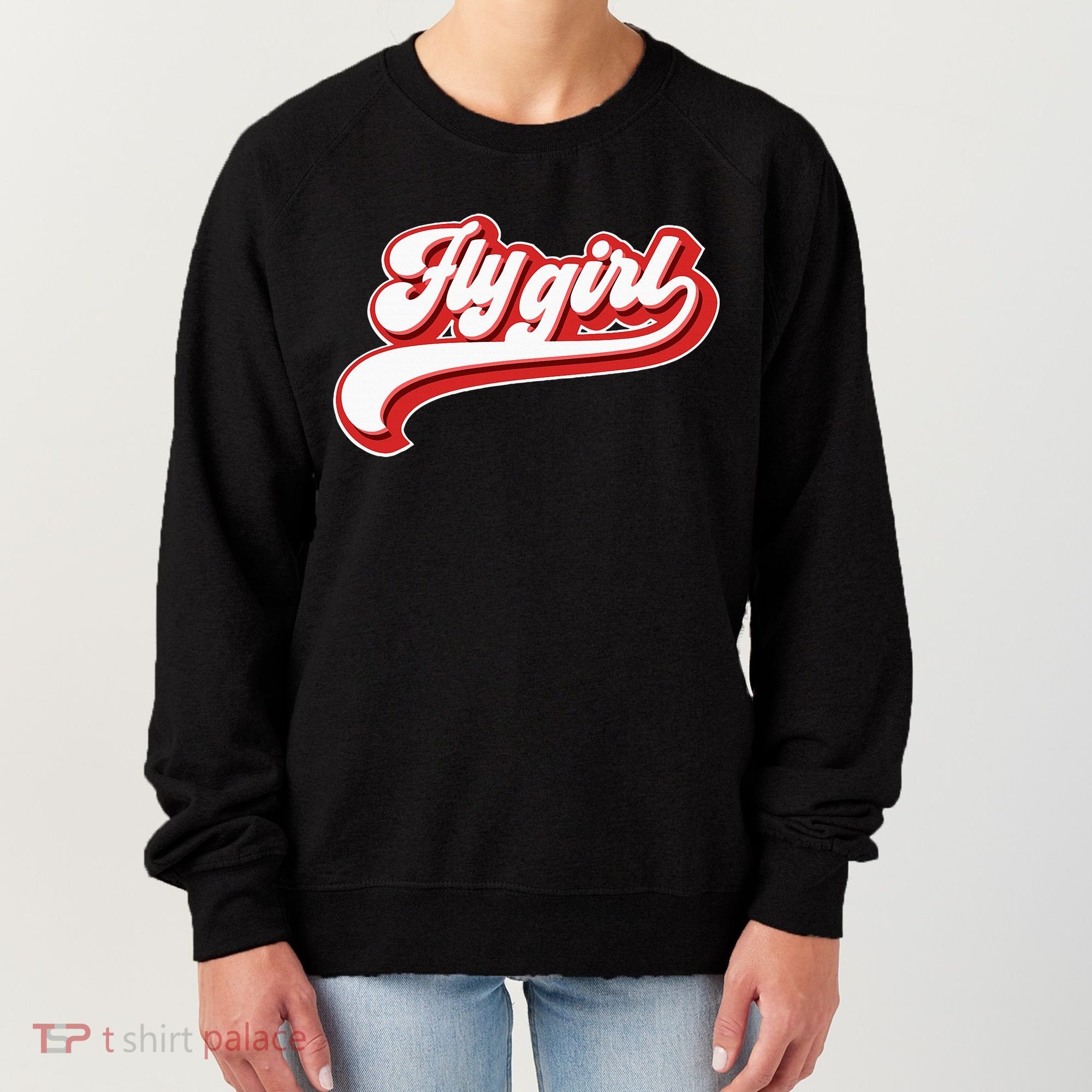Fly Girl 80s 90s Old School Hip Hop Women's Sweatshirt
