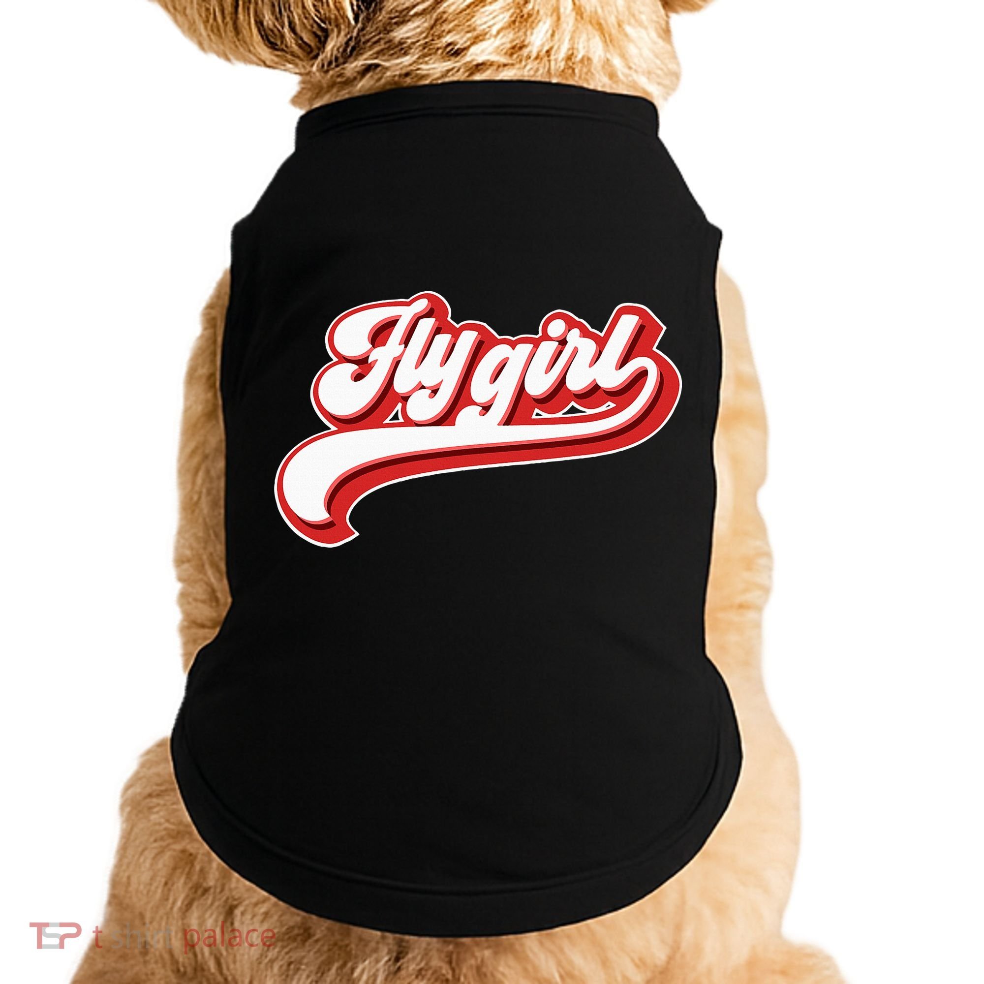 Fly Girl 80s 90s Old School Hip Hop Doggie Tank