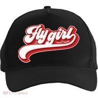 Fly Girl 80s 90s Old School Hip Hop Five-Panel Snapback Cap thumb 0