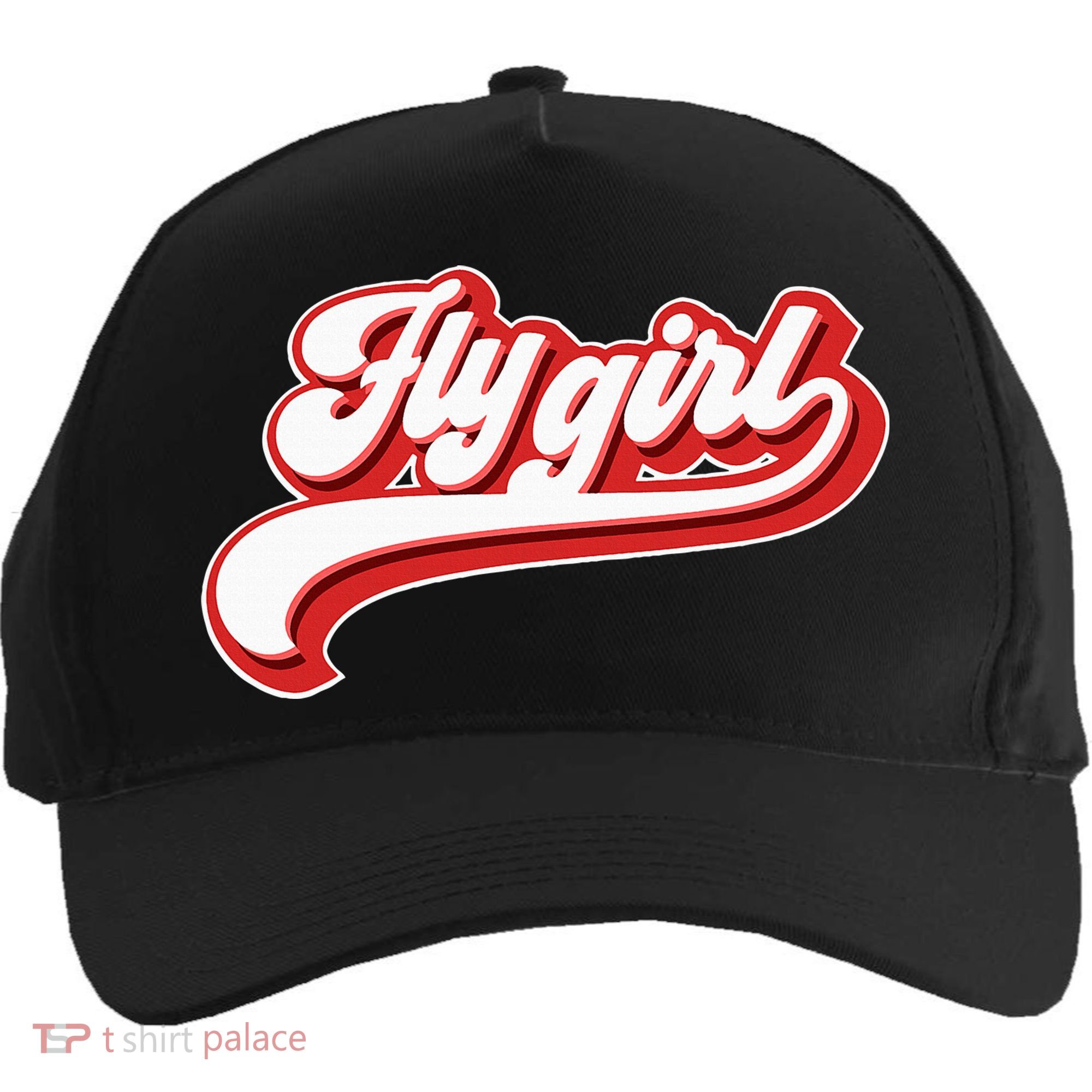 Fly Girl 80s 90s Old School Hip Hop Five-Panel Snapback Cap