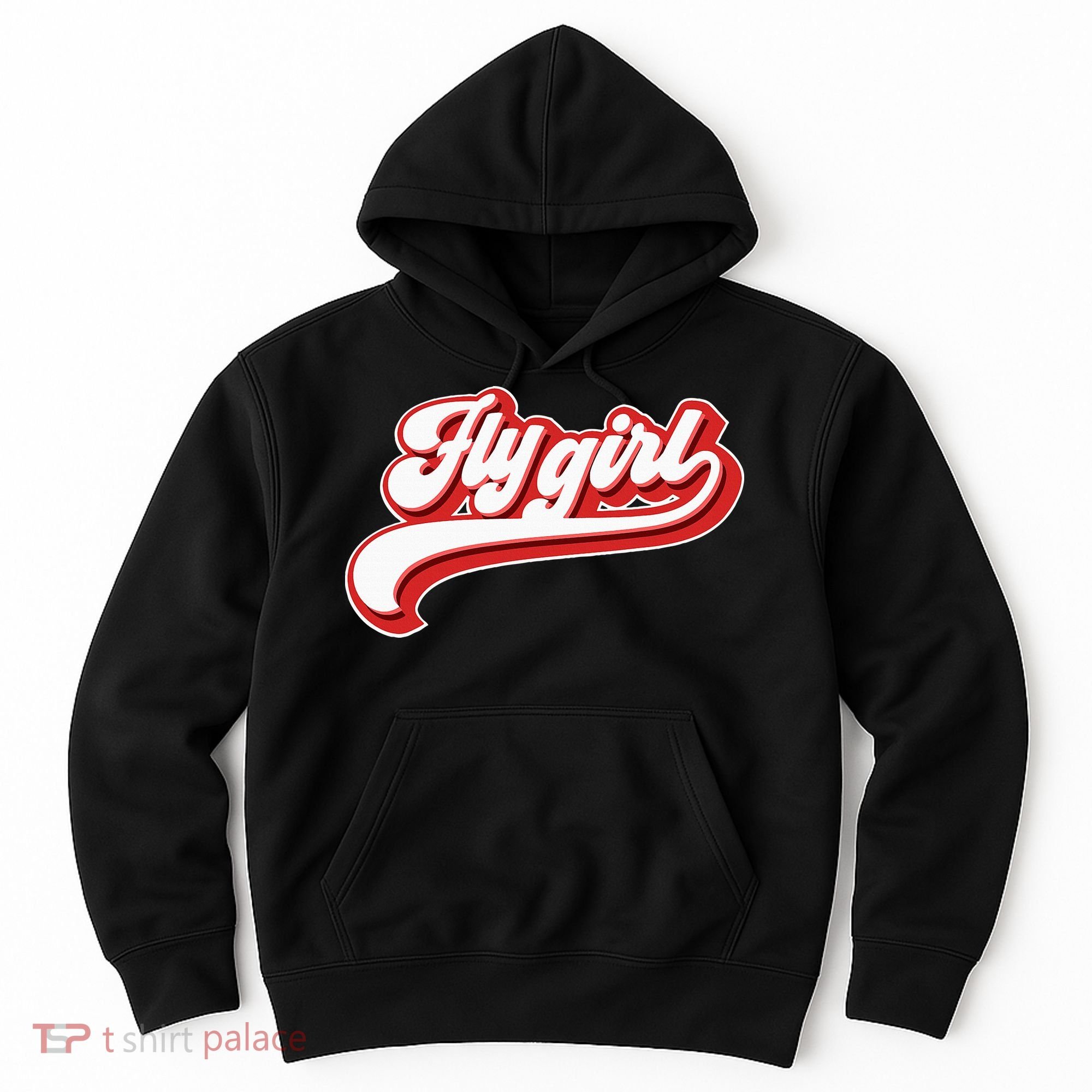 Fly Girl 80s 90s Old School Hip Hop Hoodie