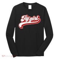 Fly Girl 80s 90s Old School Hip Hop Long Sleeve Shirt thumb 0