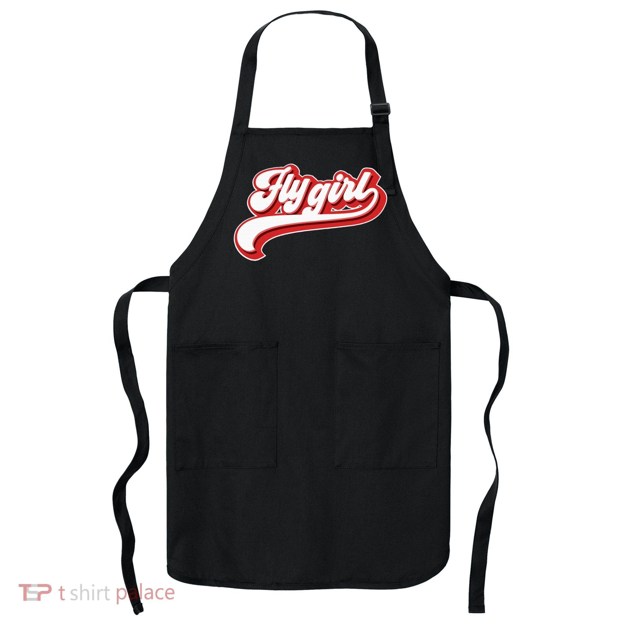 Fly Girl 80s 90s Old School Hip Hop Apron