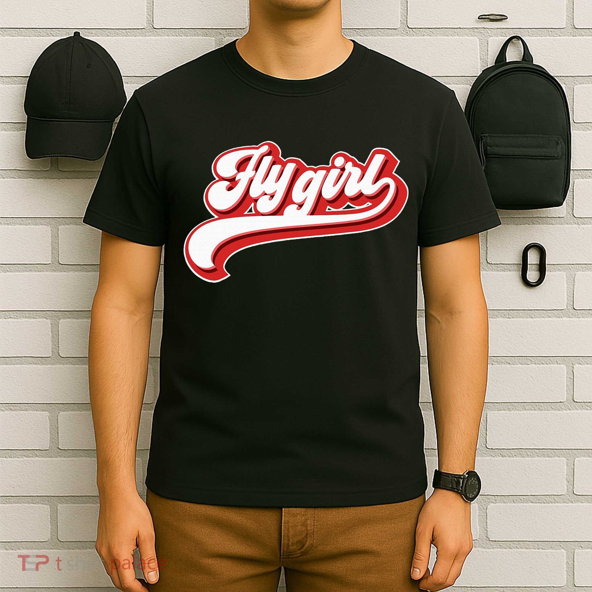Fly Girl 80s 90s Old School Hip Hop T-Shirt