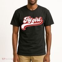 Fly Girl 80s 90s Old School Hip Hop Tall T-Shirt thumb 2