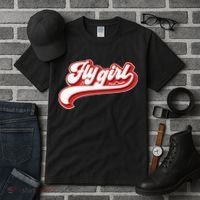 Fly Girl 80s 90s Old School Hip Hop Tall T-Shirt thumb 3