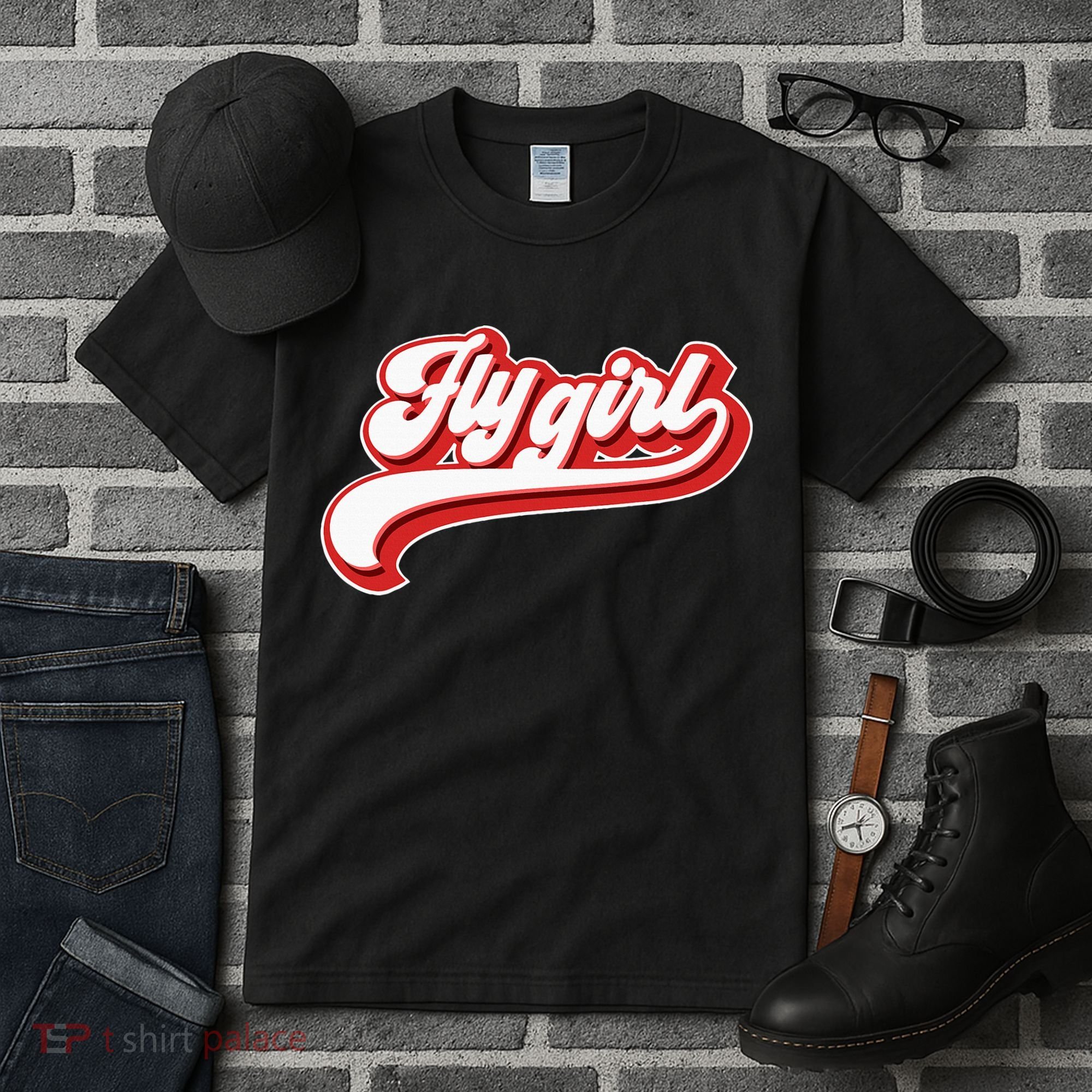 Fly Girl 80s 90s Old School Hip Hop Tall T-Shirt