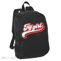 Fly Girl 80s 90s Old School Hip Hop Port Authority Crush Ripstop Backpack thumb 1
