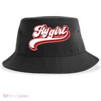 Fly Girl 80s 90s Old School Hip Hop Sustainable Bucket Hat thumb 0