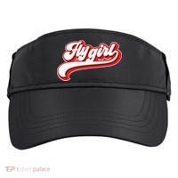 Fly Girl 80s 90s Old School Hip Hop Adult Drive Performance Visor thumb 0