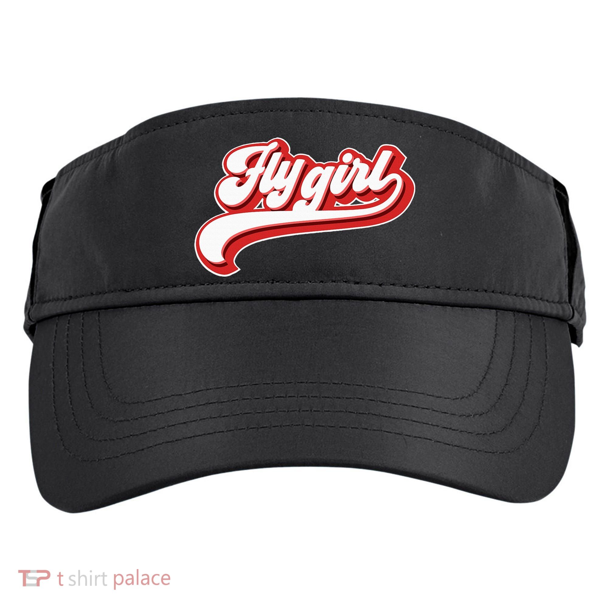 Fly Girl 80s 90s Old School Hip Hop Adult Drive Performance Visor