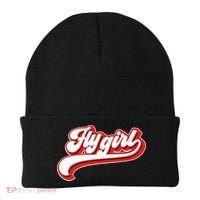 Fly Girl 80s 90s Old School Hip Hop Beanie thumb 0
