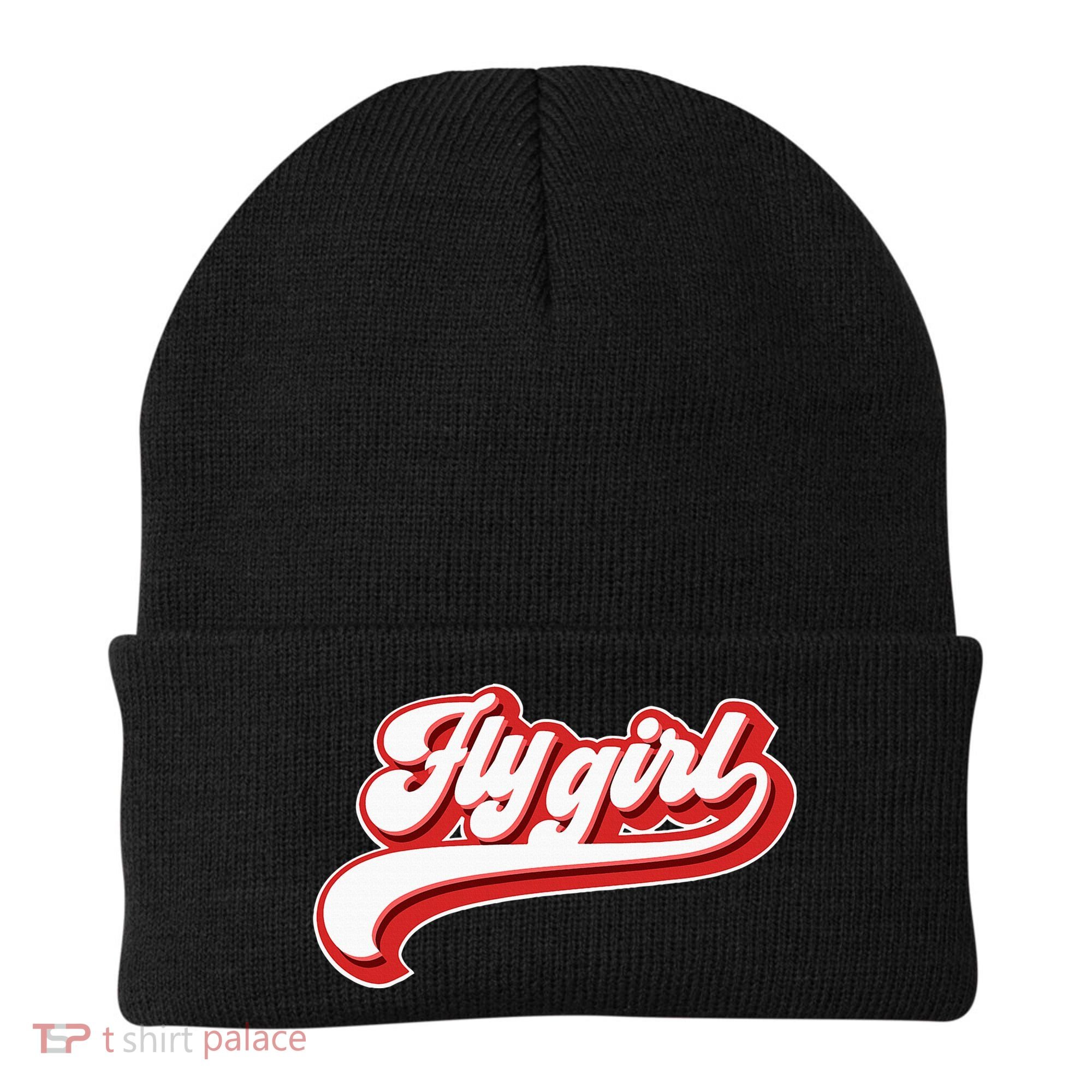 Fly Girl 80s 90s Old School Hip Hop Beanie