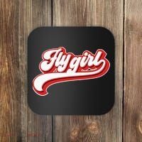 Fly Girl 80s 90s Old School Hip Hop Coaster thumb 0
