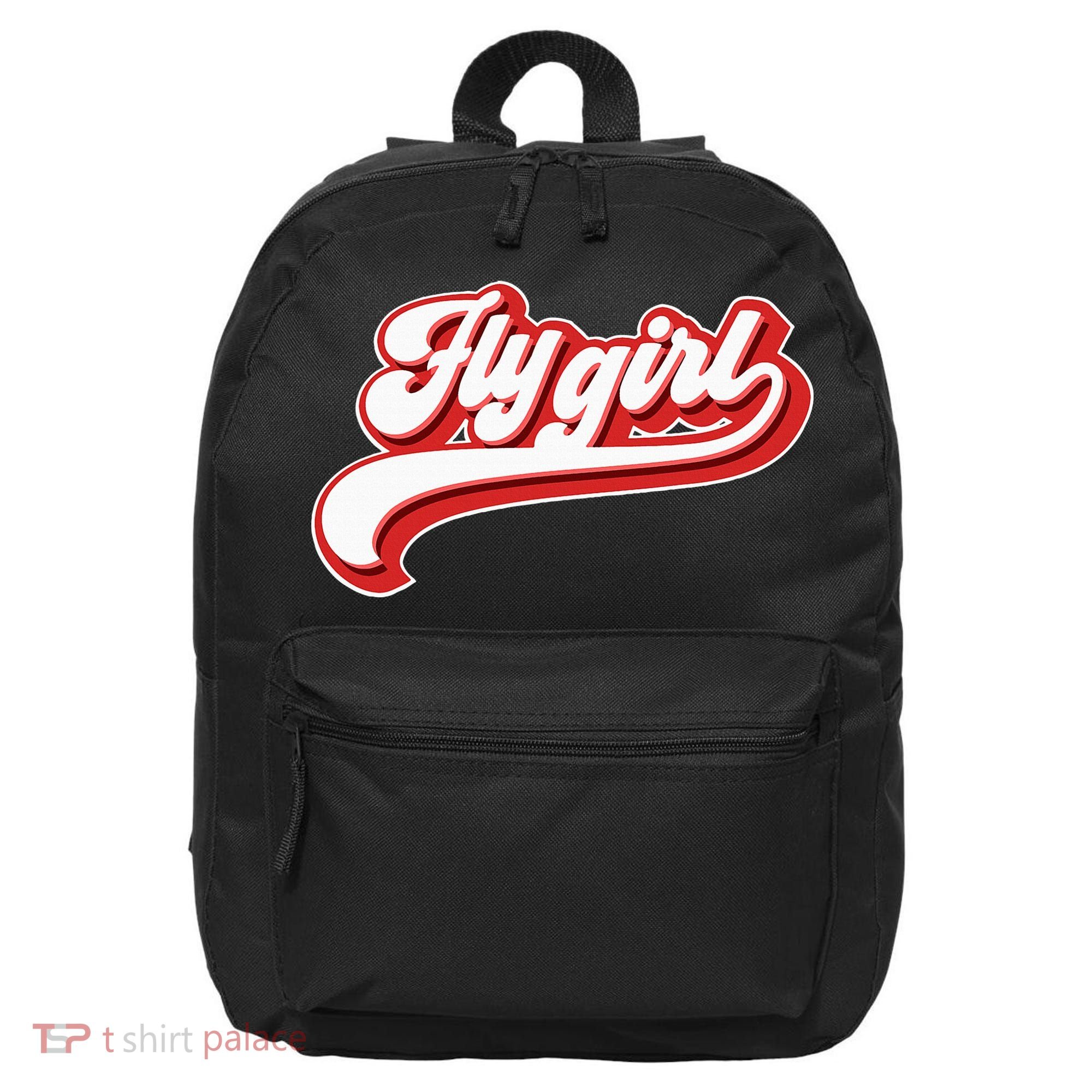 Fly Girl 80s 90s Old School Hip Hop 16 in Basic Backpack